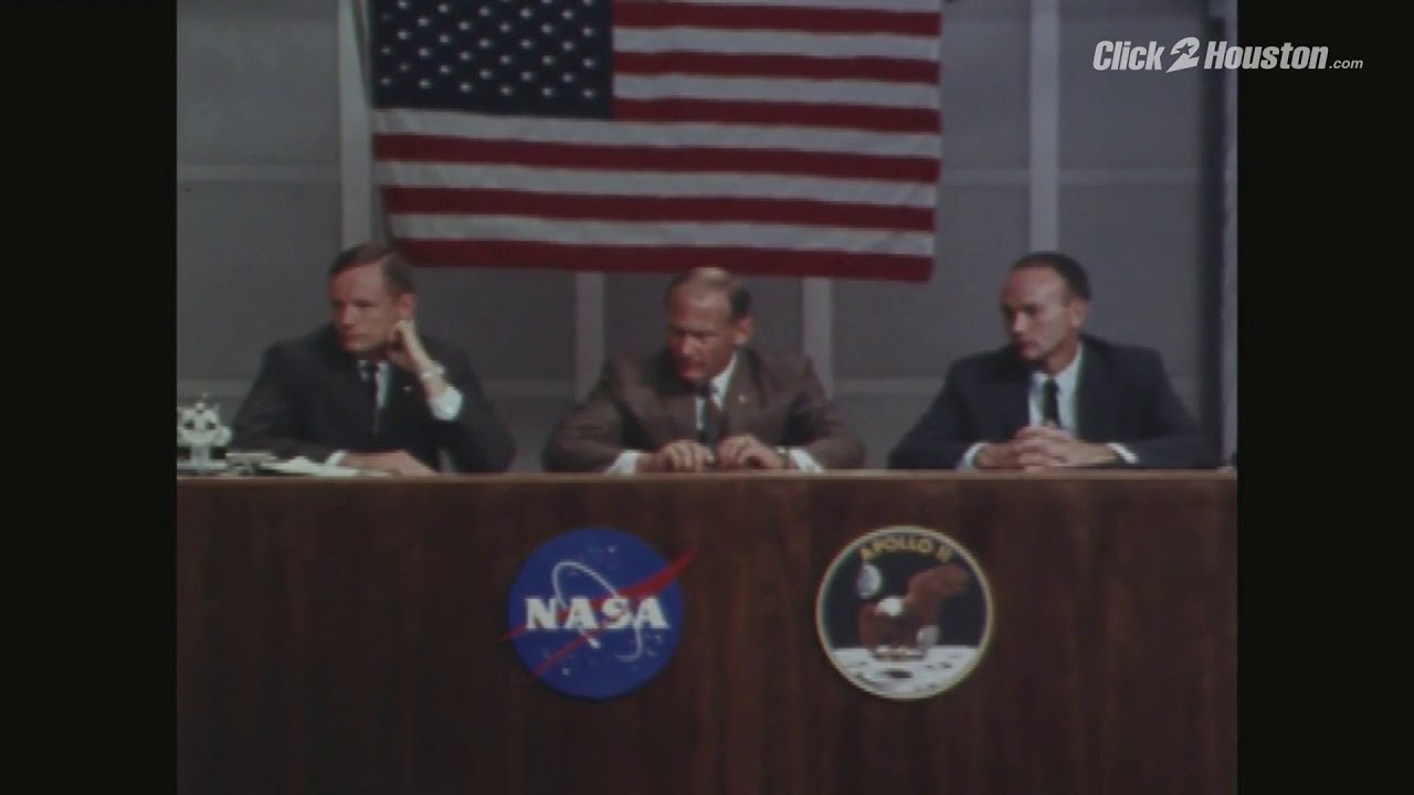 Apollo 11 news conference