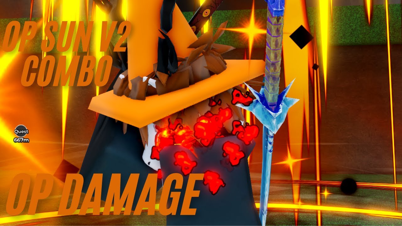 SUN V2 OP COMBO (ALMOST 30K DMG) | WEAK LEGACY 2