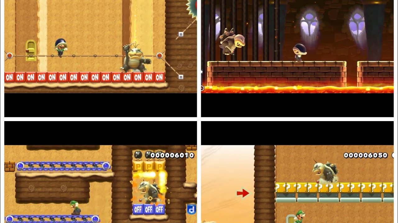 Super Mario Maker 2: Morton Boss Battles Ideas (Commentary)