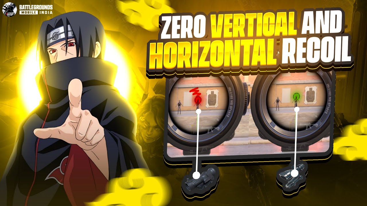 How To Get Zero Recoil In BGMI | Zero Horizontal Recoil(100% Working) BGMI/Pubg Mobile