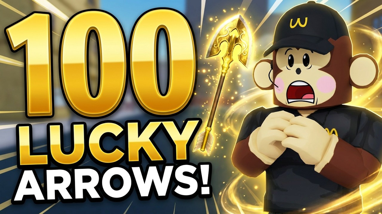 [YBA] Using 100 LUCKY ARROWS  + GIVEAWAY