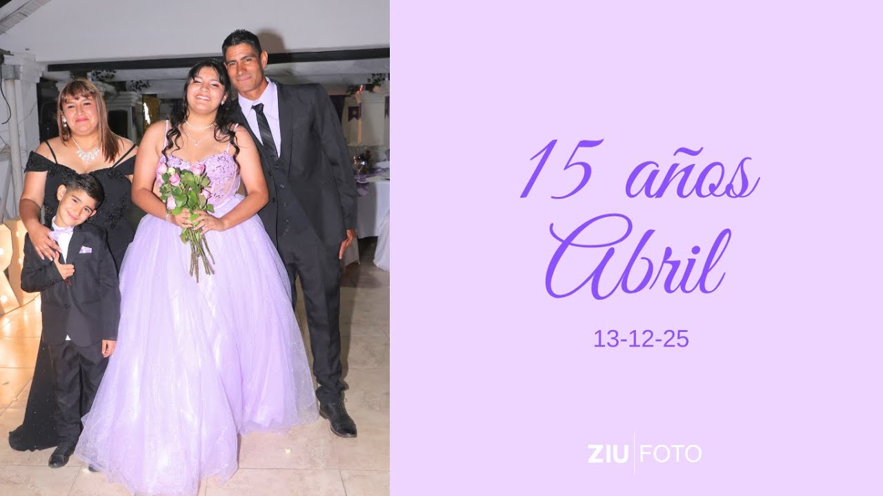 2025-12-13 /Abril / Mis 15 / Bs. As. Merlo / ZIUFOTO