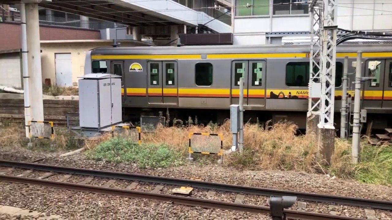 JR East Nambu Line (Kawasaki Station E233-8000 series EMUs)  JR東日本南武線 川崎駅 E233-8000形
