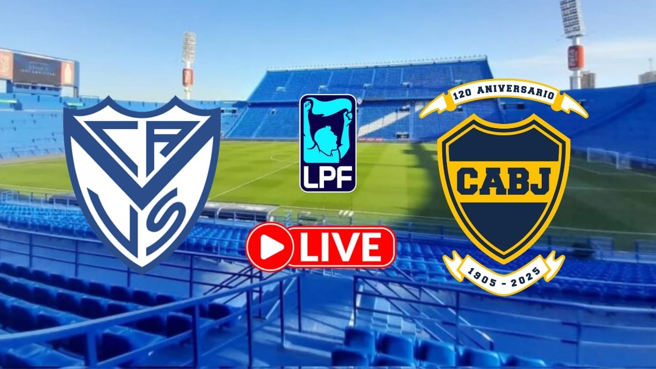 EN VIVO 🔴 VÉLEZ SÁRSFIELD vs BOCA JUNIORS || TORNEO APERTURA