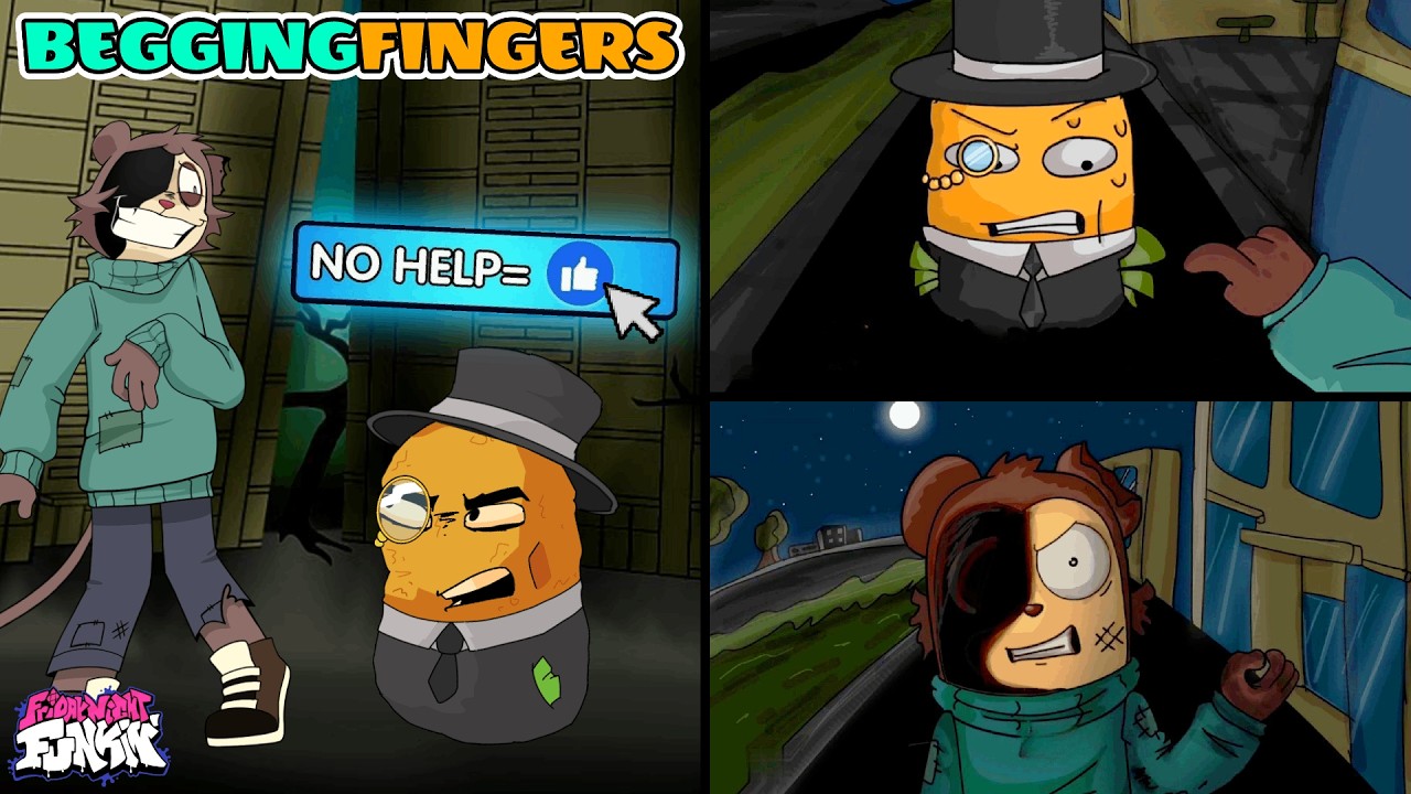 FNF: BEGGINGFINGERS [ОФИЦИАЛЬНО] // Begarmless V8 // ТвидлФингер Мод █ Friday Night Funkin' █