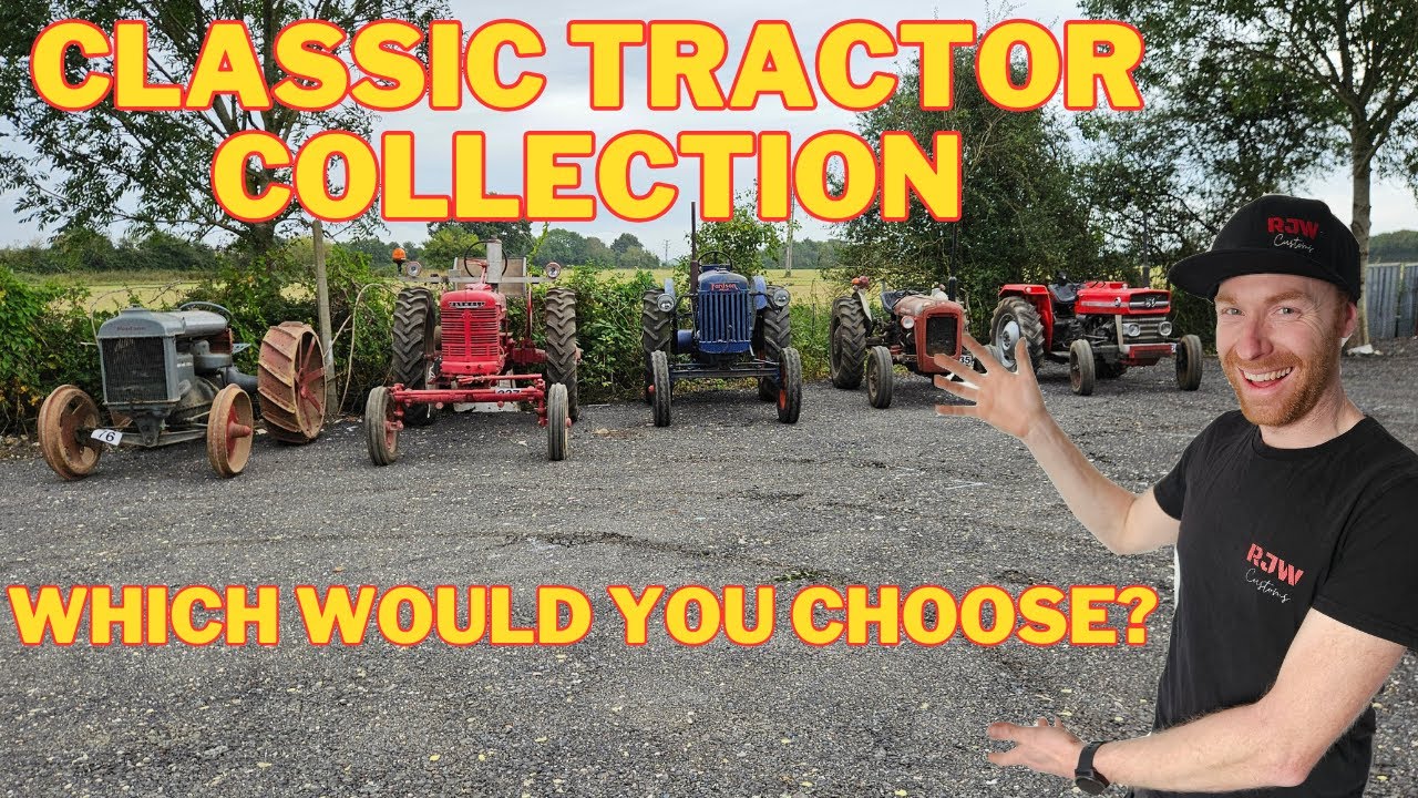 The BEST Private Classic Tractor Collection – Breakfast Road run will we MAKE it?