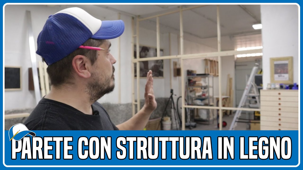 Come costruire una parete in legno