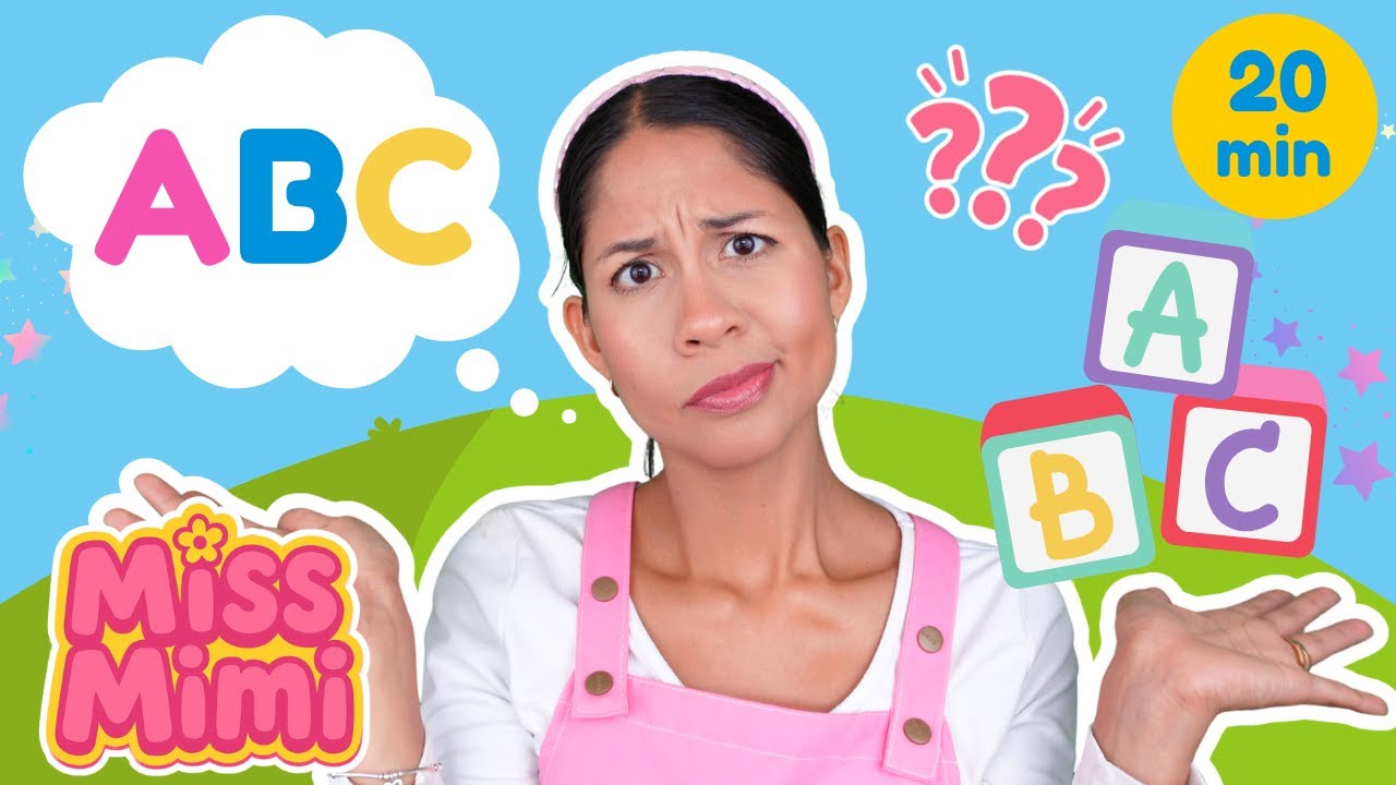 ✨ Aprende el ABC en Español e Inglés | Actividades sensoriales y Canción Infantil 🎶