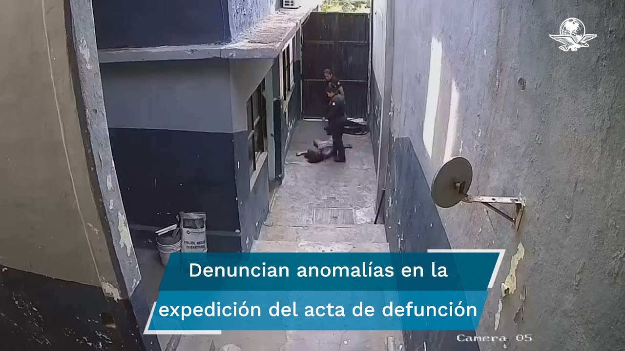 Difunden video en el que policías golpean a Abigail antes de aparecer muerta en cárcel de Oaxaca