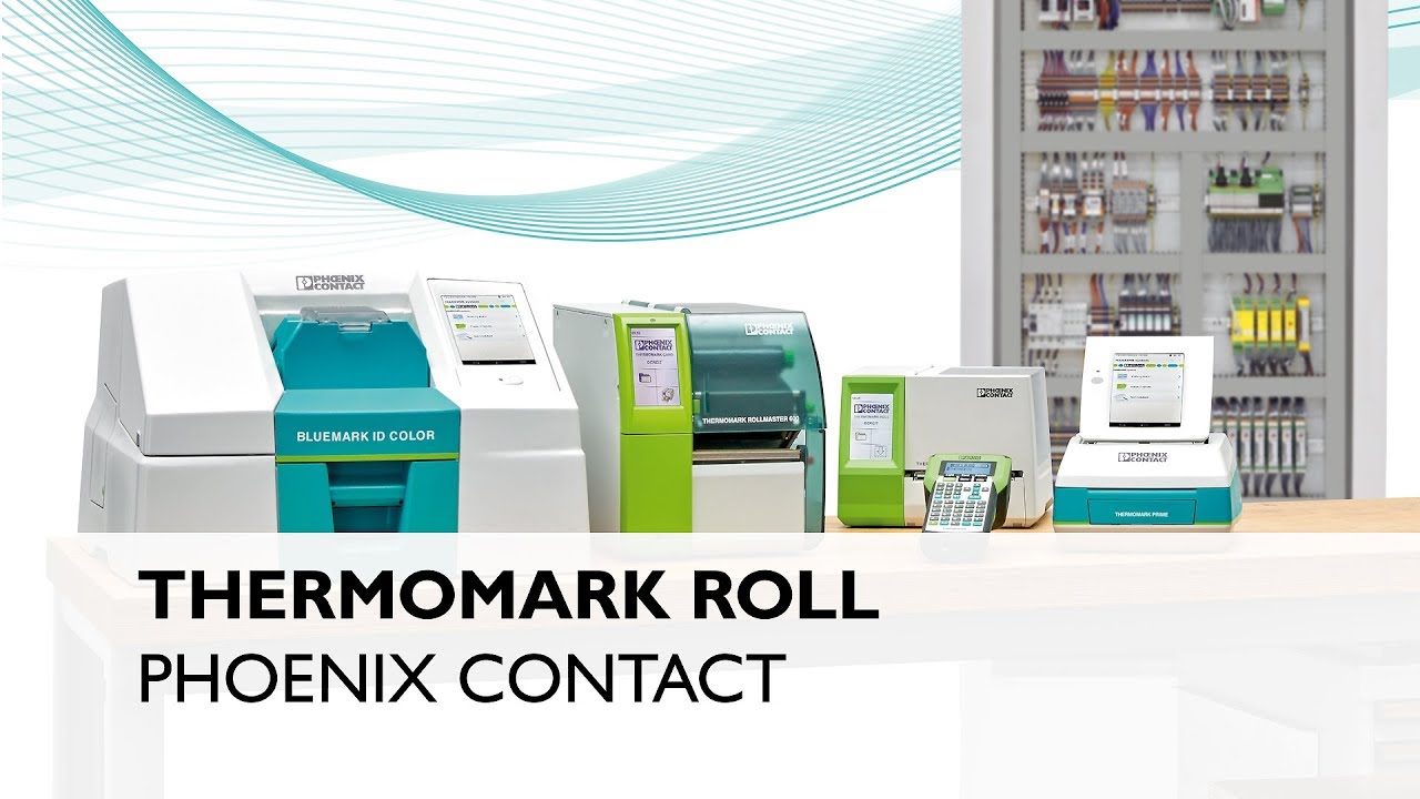 The efficient thermal transfer printer for a large quantity of roll material – THERMOMARK ROLL