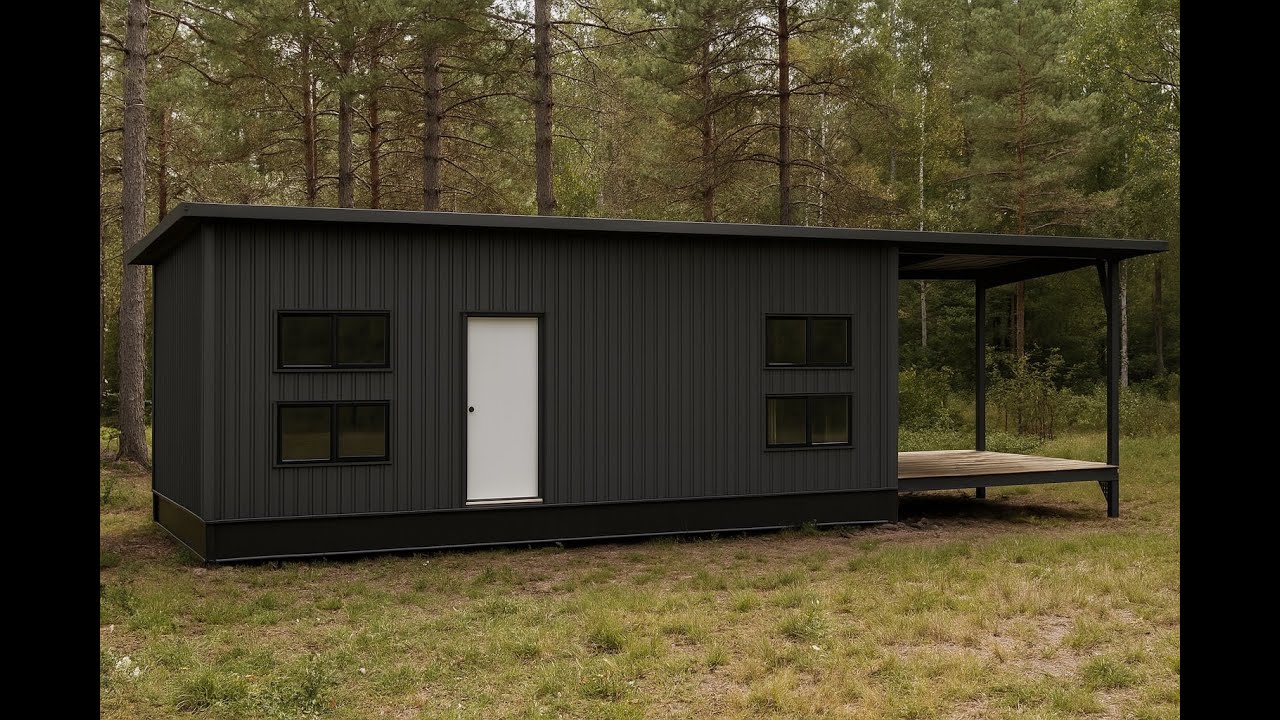 Revolutionary 15x30 Cabin Kit: Elevated Side Porch [Prefab Spotlight]