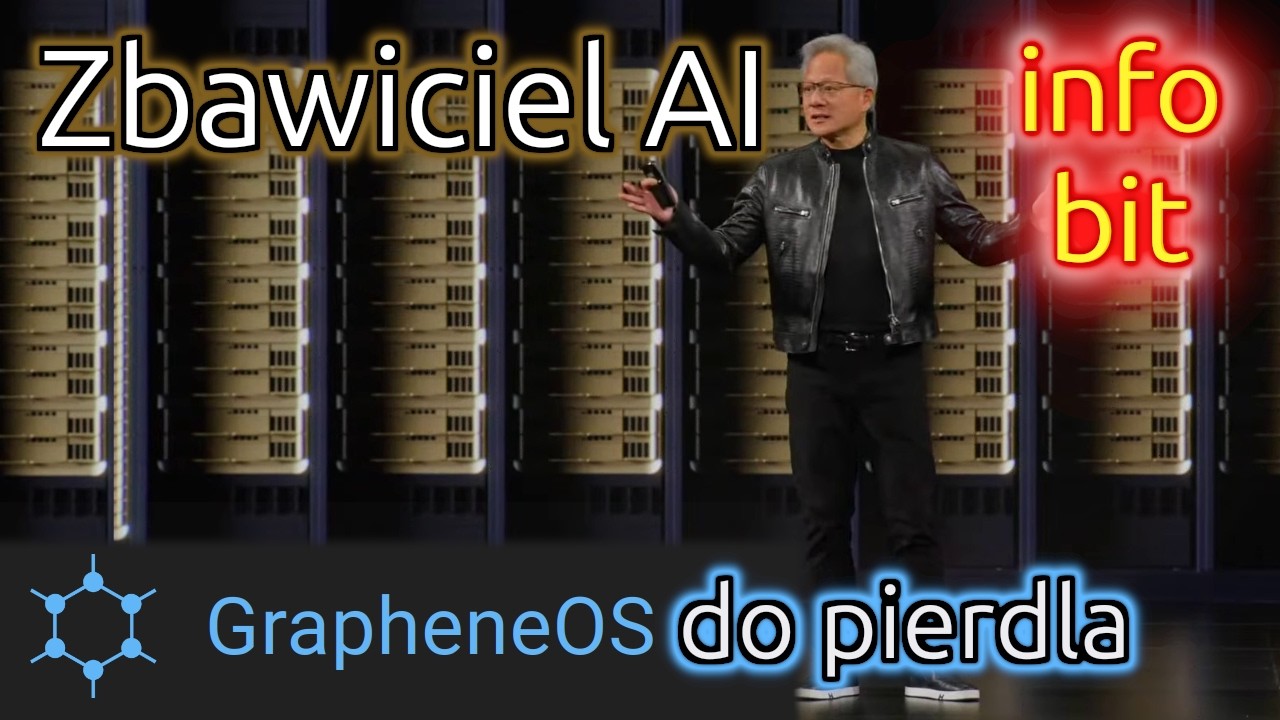 Zbawiciel jednoczy całe AI, do pierdla za GrapheneOS, komin do peceta