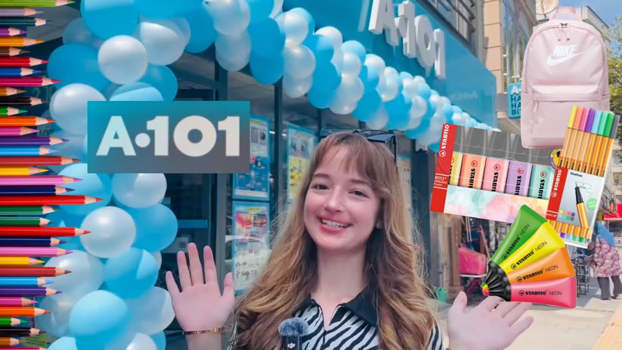 A101 OKULA DÖNÜŞ KIRTASİYE ALIŞVERİŞİM🛒A101 OKULA DÖNÜŞ 2025-2026