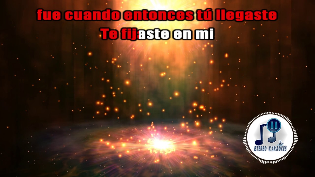 Tercer Cielo - En El Justo Momento - Karaoke HD