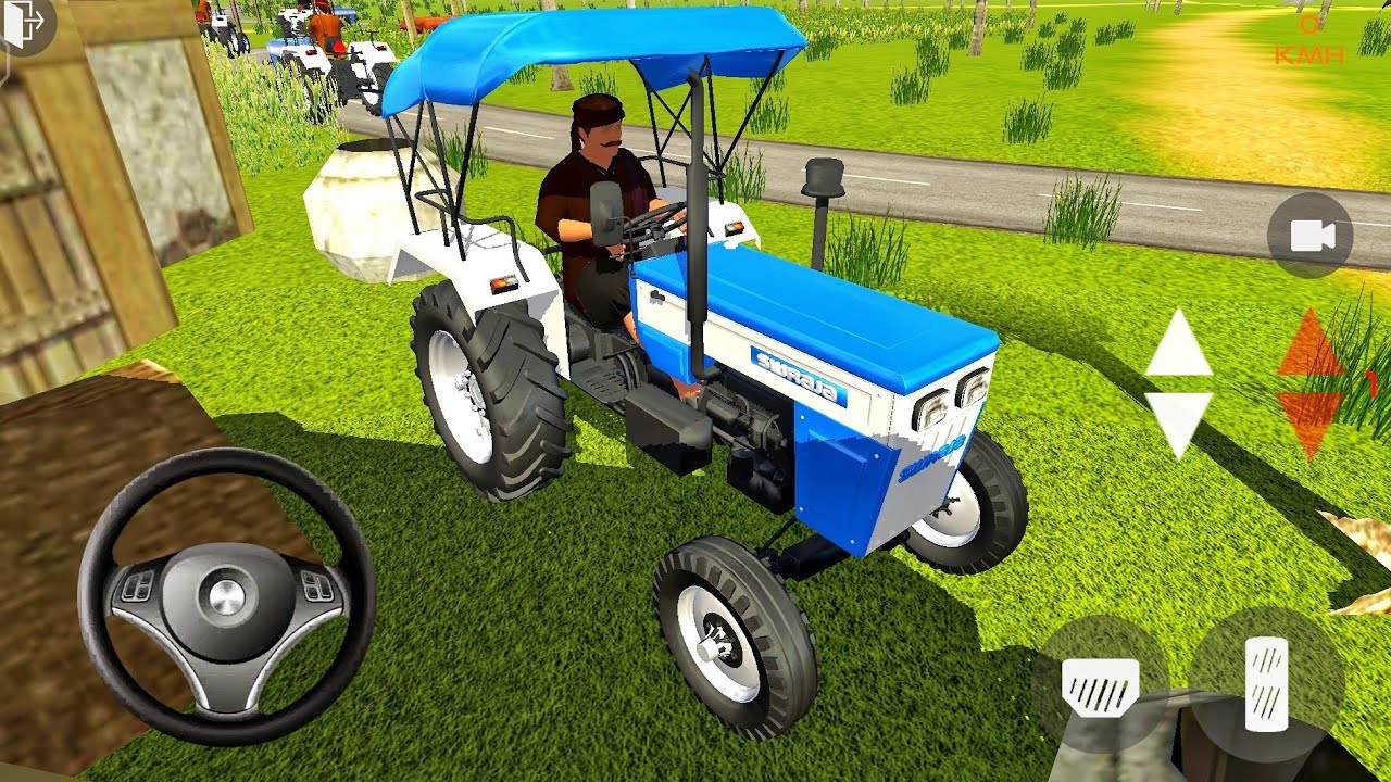 Indian Tractor Driving 3D Games #414 : Android Gameplay - Tractor Games