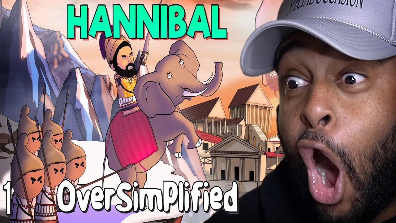 HE WANTS REVENGE ON THE ROMANS!! ( The Second Punic War Part 1 - @OverSimplified ) | Reaction
