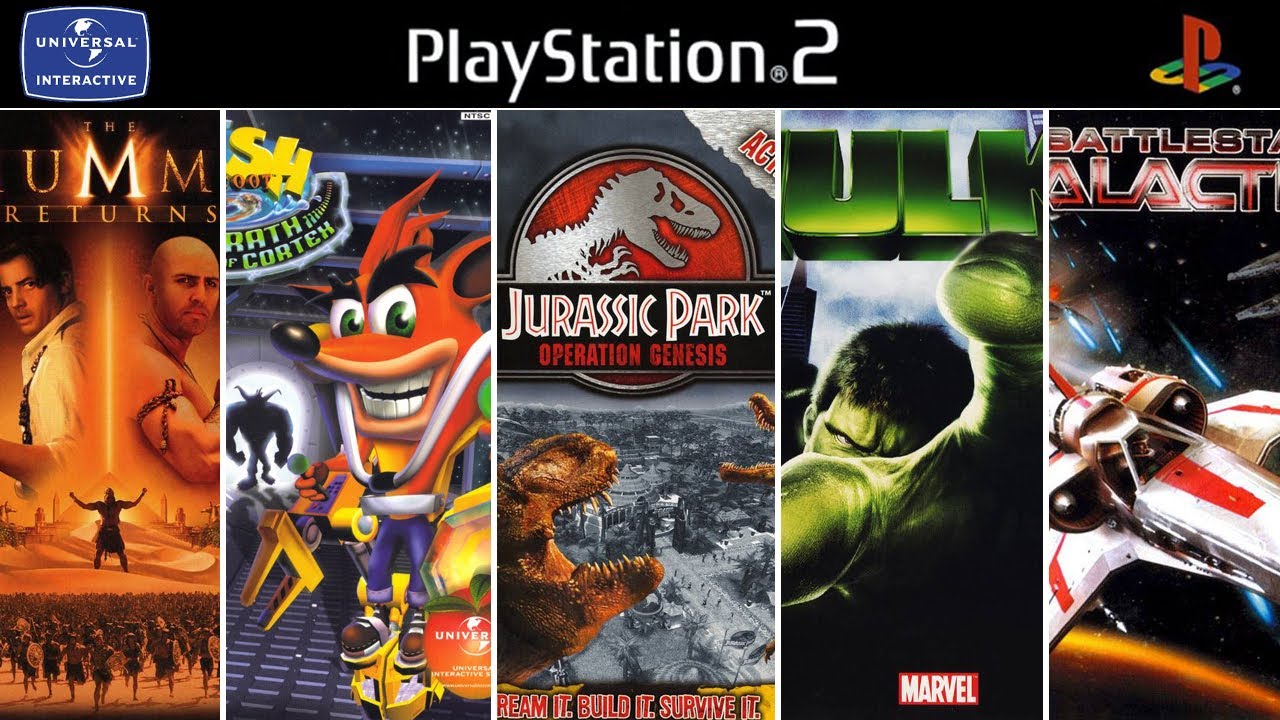 Universal Interactive Games for PS2