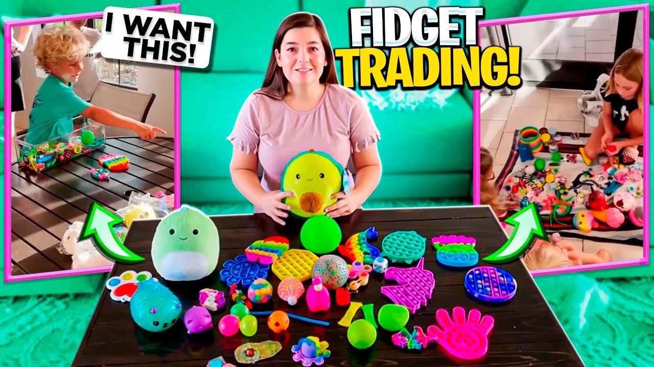 REAL Fidget Trading!!! | Mrs. Bench