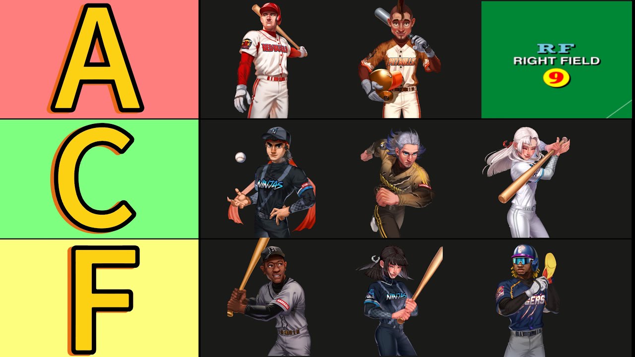 Baseball Clash - Top 5 Right Fielders 