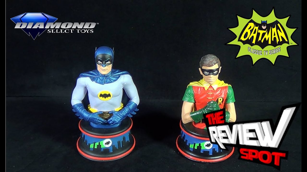 Collectible Spot - Diamond Select Toys Batman and Robin Mini Busts