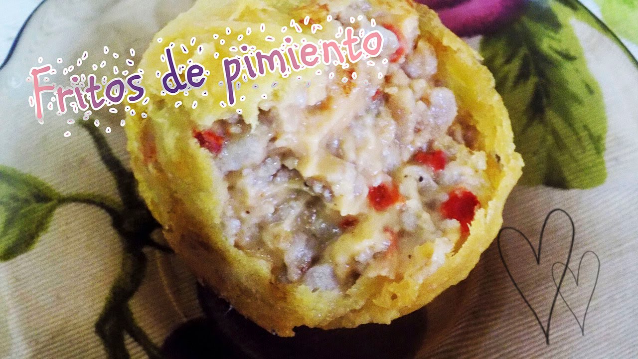 Fritos de pimientos del piquillo y carne picada (bolas) // Tradicional Navarra