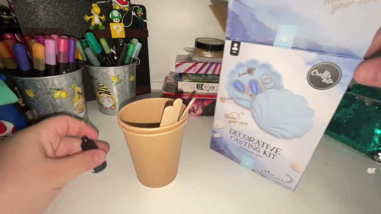Resiniamo con il kit portagioie di action
