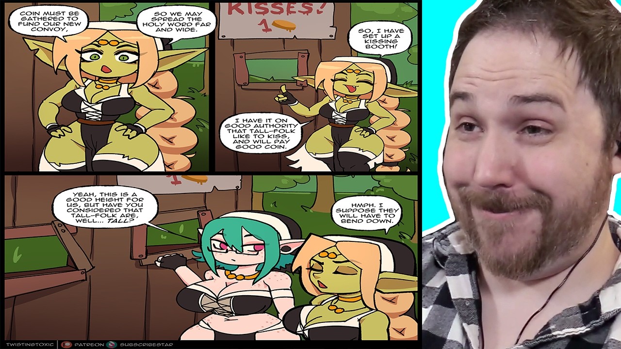 A GOBLIN KISSING BOOTH HAS A SMALL PROBLEM - Memes
