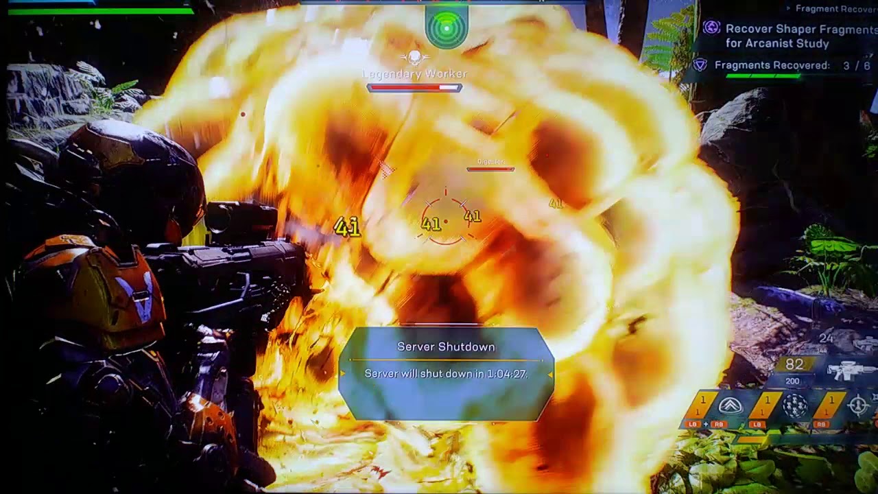 Anthem find the shaper fragments