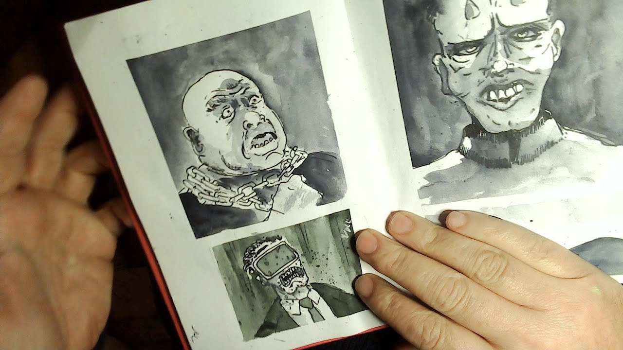 Sketchbook Tour - Pink Book