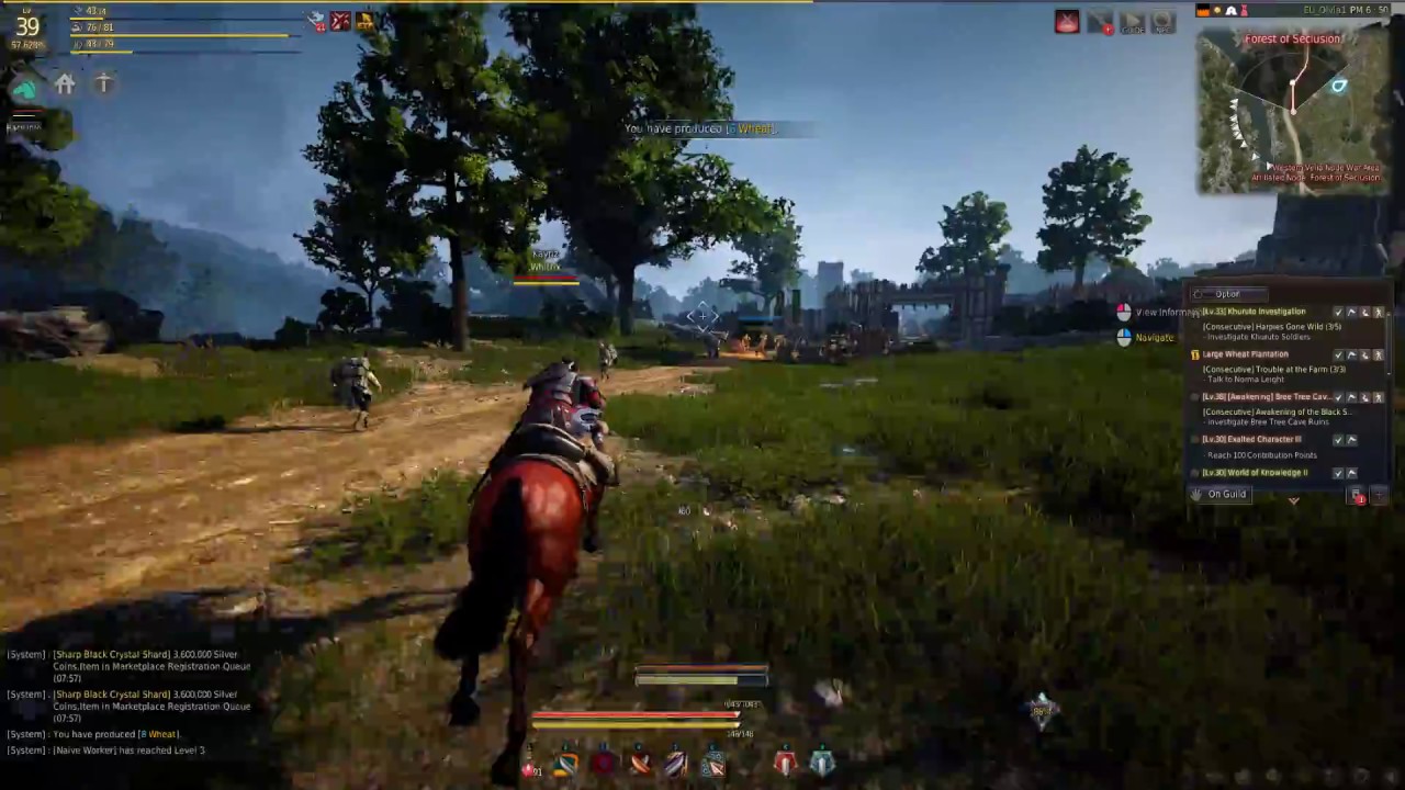 Black Desert -From Delphe Outpost to Velia-