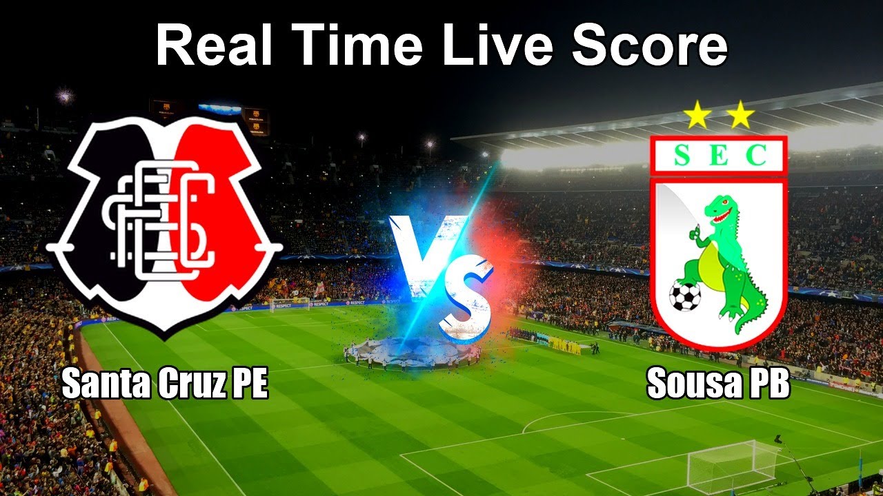 Santa Cruz PE vs Sousa PB Live Score - Brazilian Cup