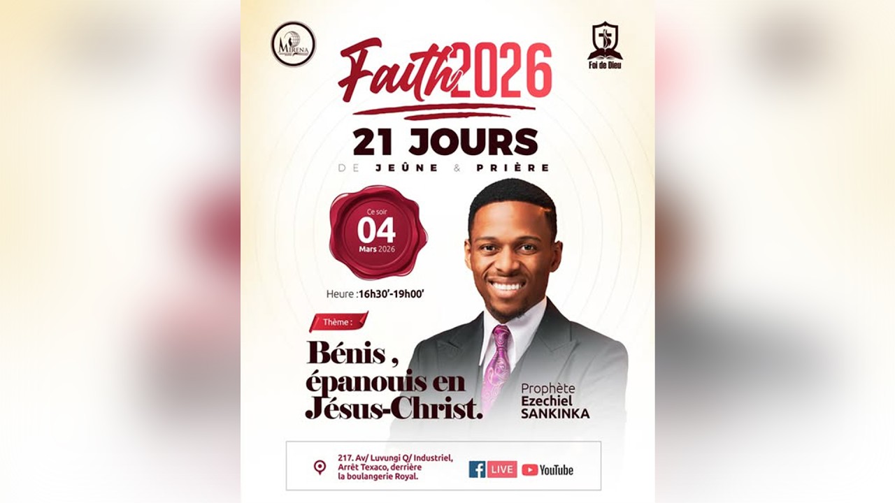 FAITH 2026 - JOUR 16 -  Prophète Ezéchiel Michael Sankinka