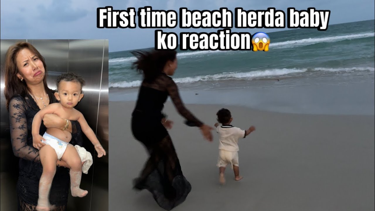 First time samundra herda baby ko reaction😱. Bangkok to koh samui✈️