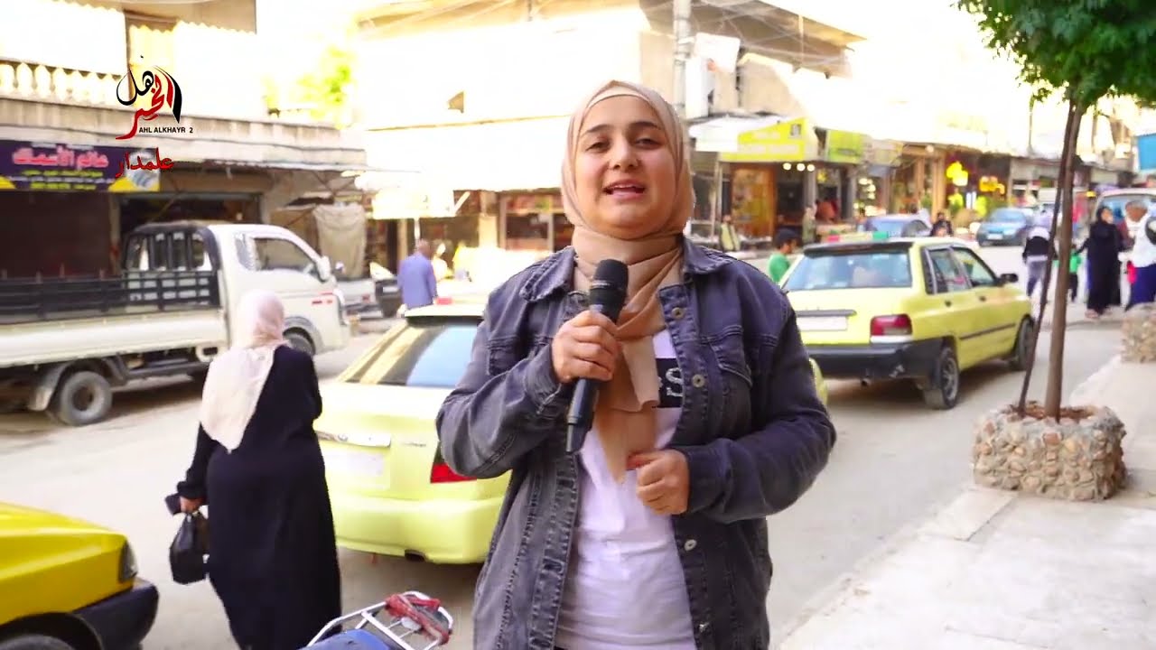 كل شكر للمتبرعة و توزيع لحم بعجين في أحياء حلب