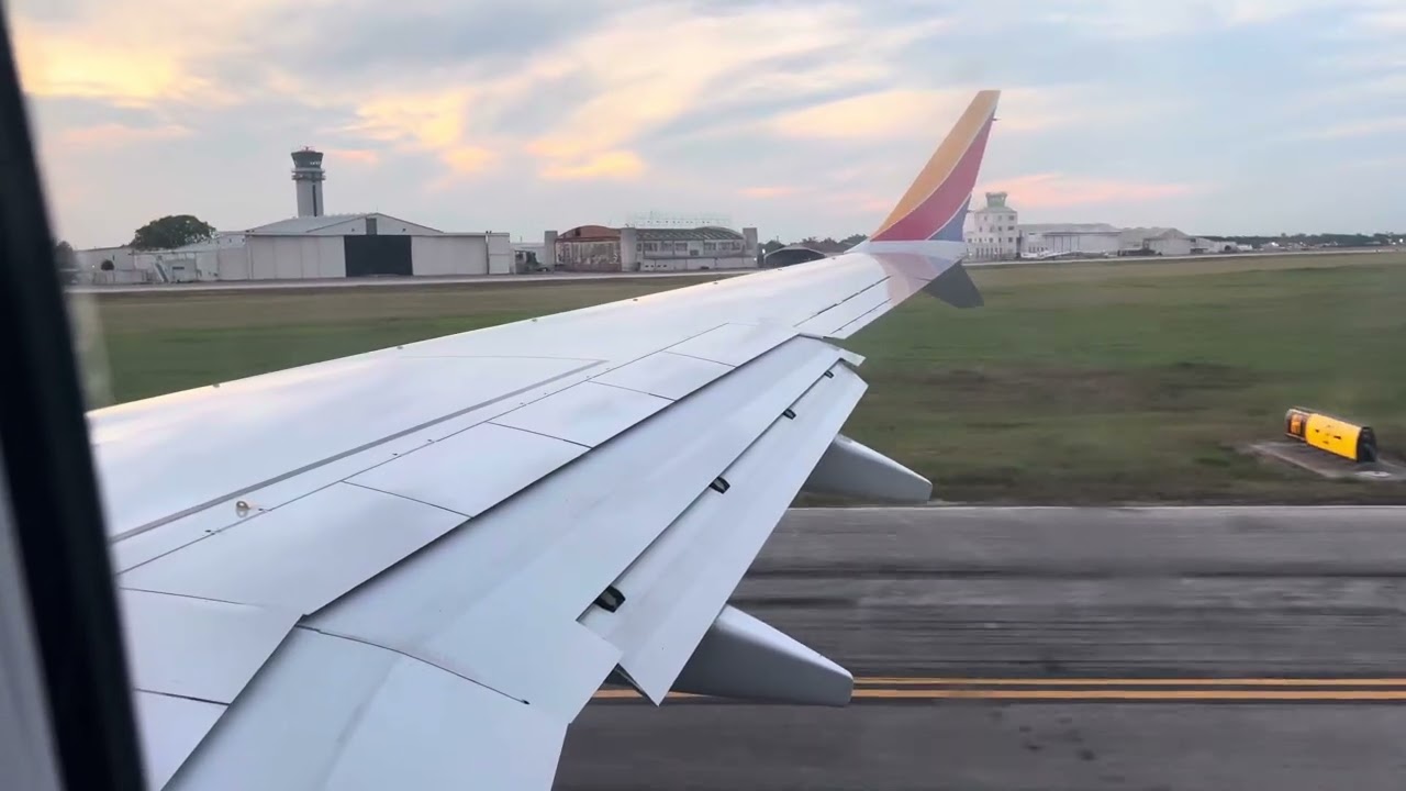 Take off from HOU Hobby airport on Southwest