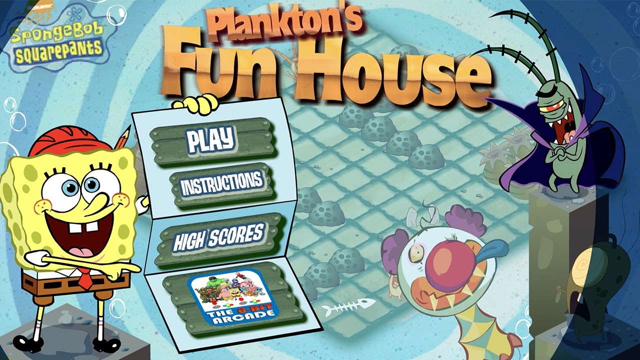 SpongeBob SquarePants: Plankton's Fun House - Nothing Fun About His House (Nickelodeon Games)