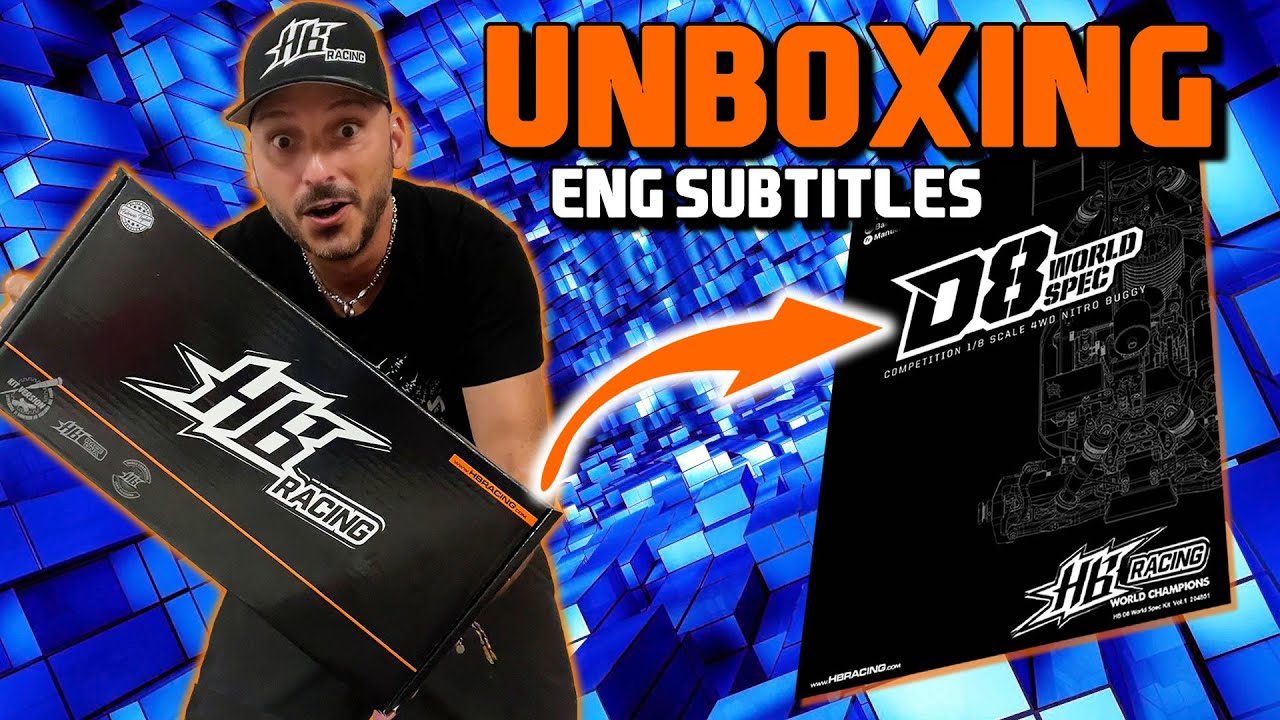 UNBOXING e Analisi HB RACING D8 World Spec