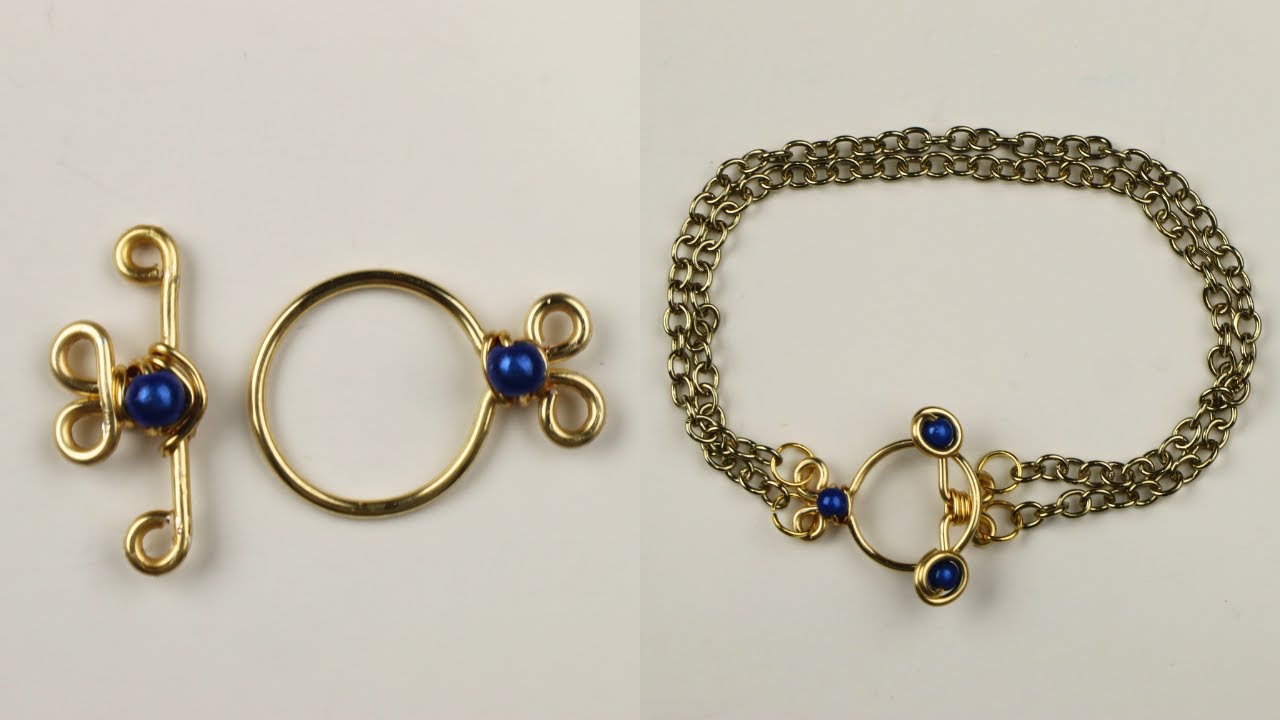 Double Loop Toggle Clasp 16g Wire Tutorial