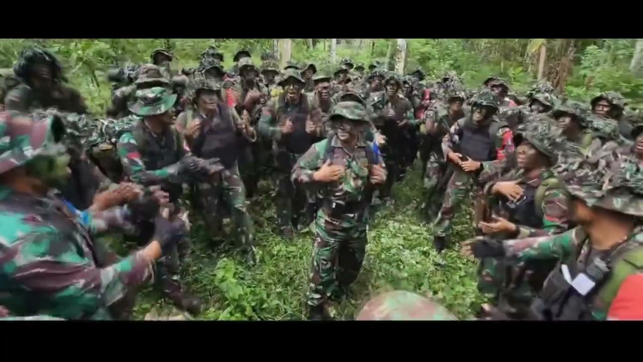 SEMANGAT PRAJURIT CANGEHGAR DALAM LATIHAN SISTEM BLOCK PERTEMPURAN GUNUNG HUTAN