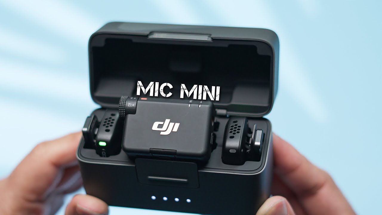 DJI Mic Mini : Compact & High Quality Mic With Noise Cancellation