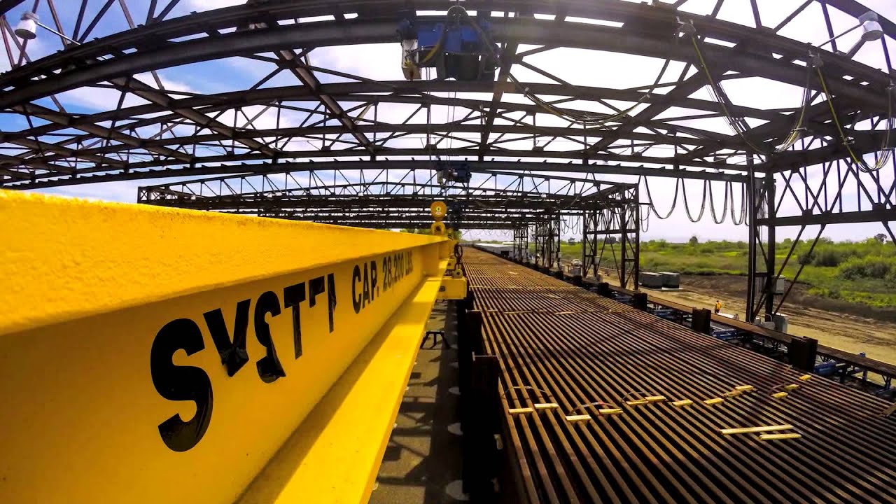 UPRR 480' rail handling system
