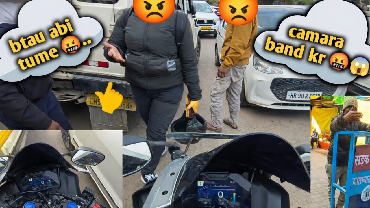 Girl Angry 😡 | Police Checking | Ye Kya Seen Ho Gaya 😨 | Delhi to Rishikesh Ride
