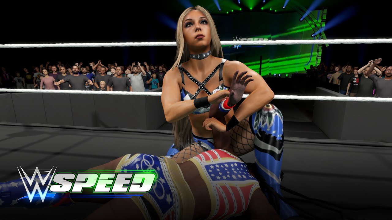 WWE 2K25 SPEED THEA HAIL VS TYRA MAE STEEL
