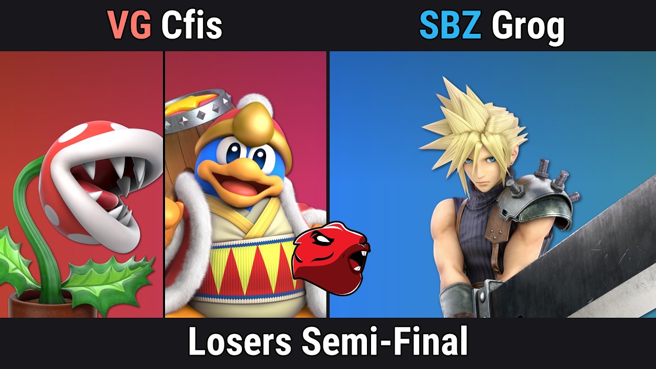 [MM Bi-Weekly # 62] Losers Semi-Final - VG | Cfis (King Dedede, Piranha Plant) VS SBZ | Grog (Cloud)