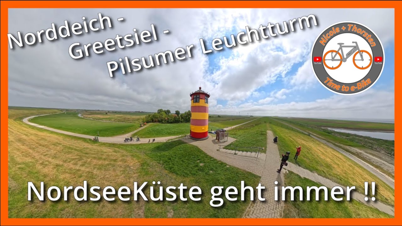 Norddeich, Greetsiel, Pilsumer Leuchtturm, Nordseeküste geht immer ! #Küste #urlaub #nordsee #ebike