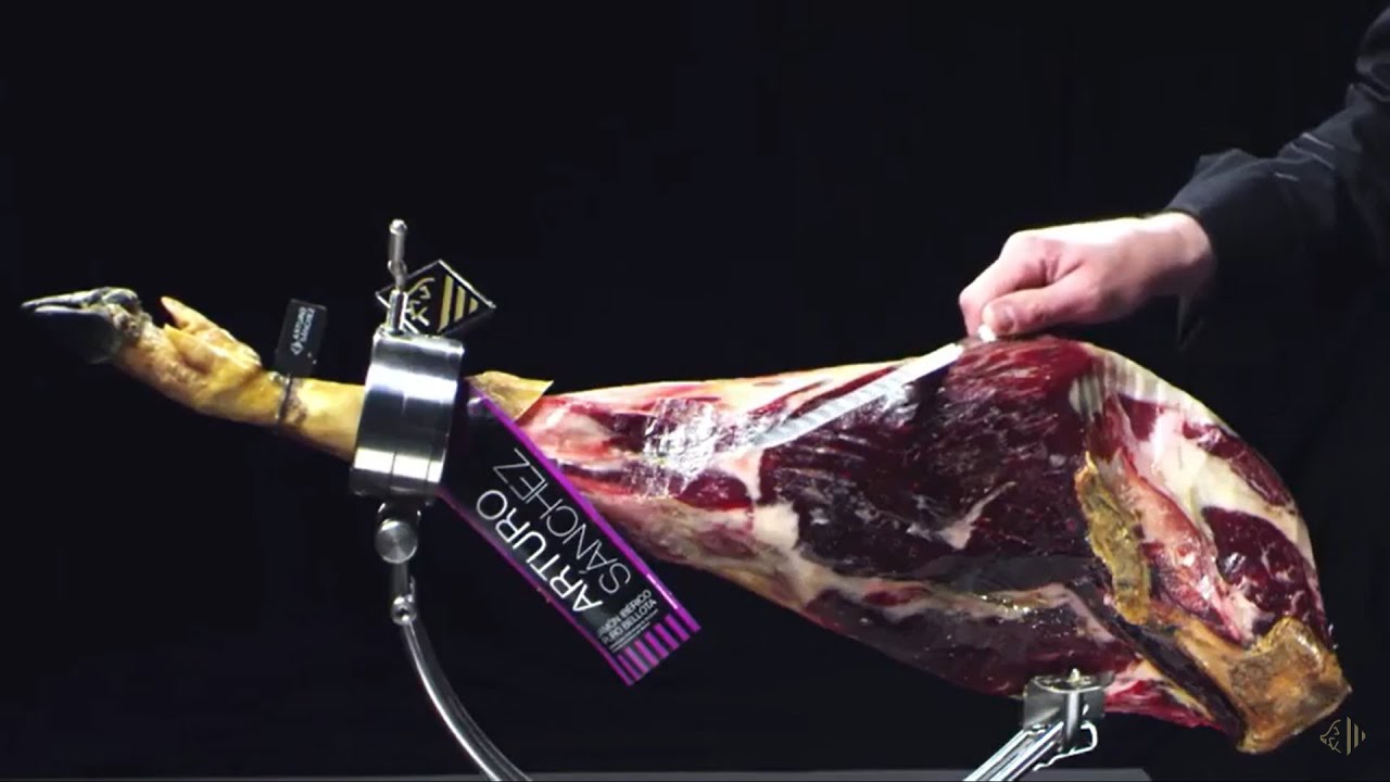 Cómo cortar jamón ibérico - La Maza (3/5)