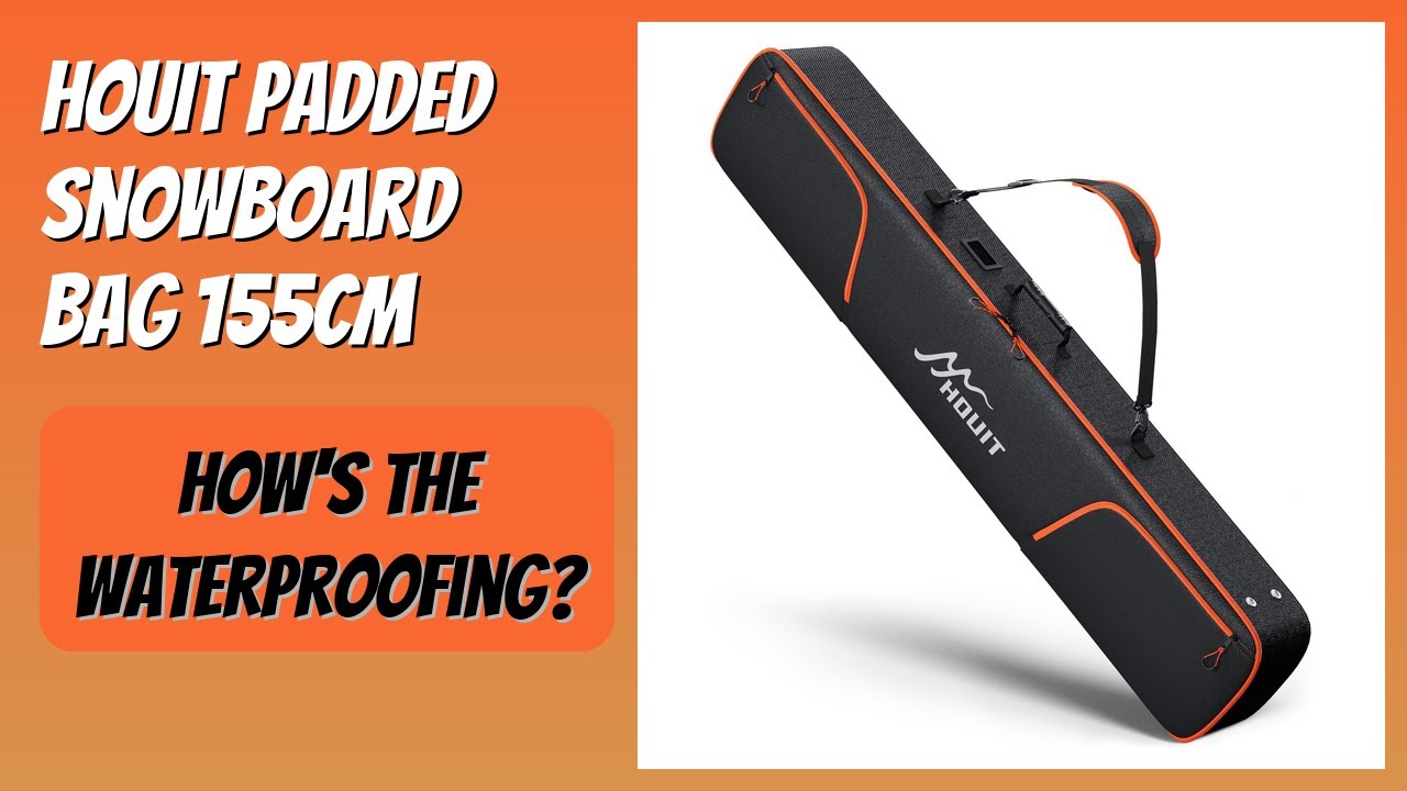 REVIEW (2026): HOUIT Padded Snowboard Bag 155cm. Features