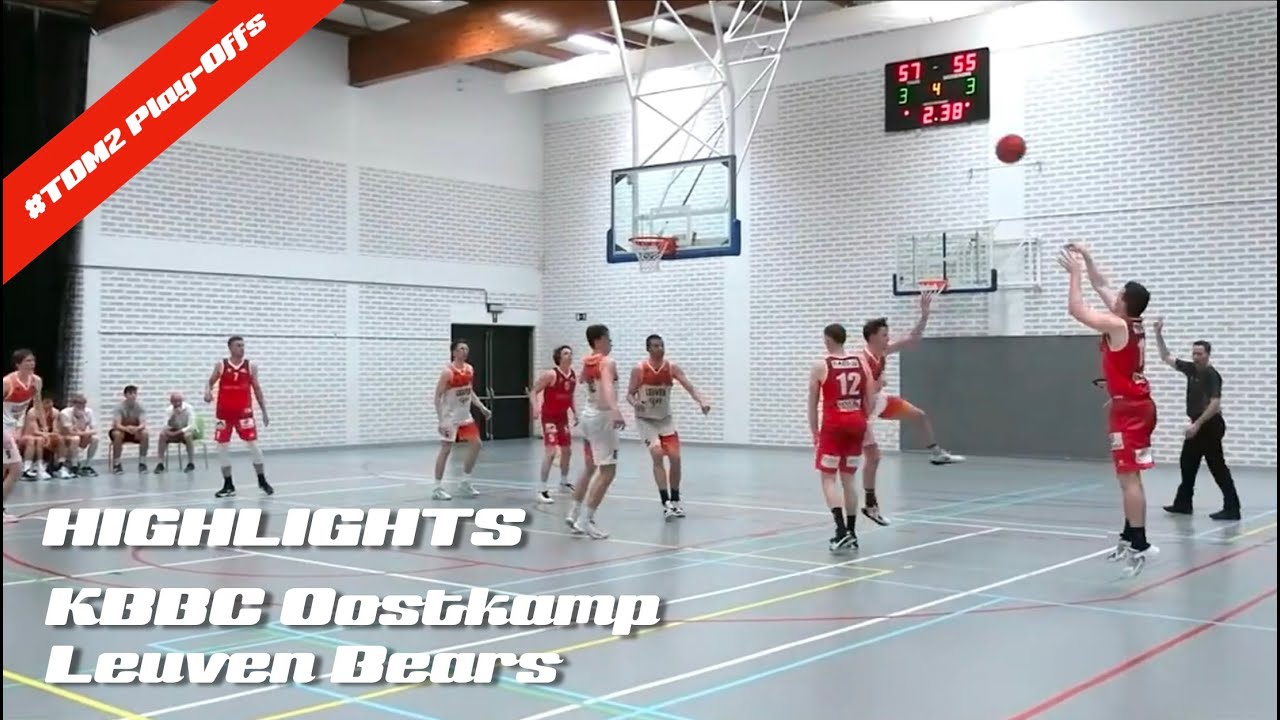 Highlights KBBC Oostkamp Vs Leuven Bears 