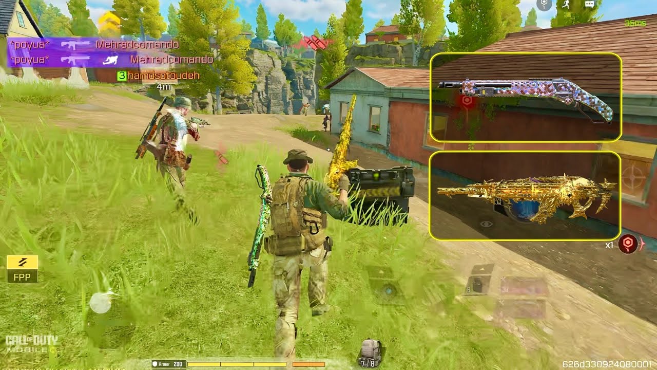 DOMINATING WITH GOLD MYTHIC AK117 GRIM ENDING & DIAMOND HSO405 | 24 KILLS IN COD MOBILE
