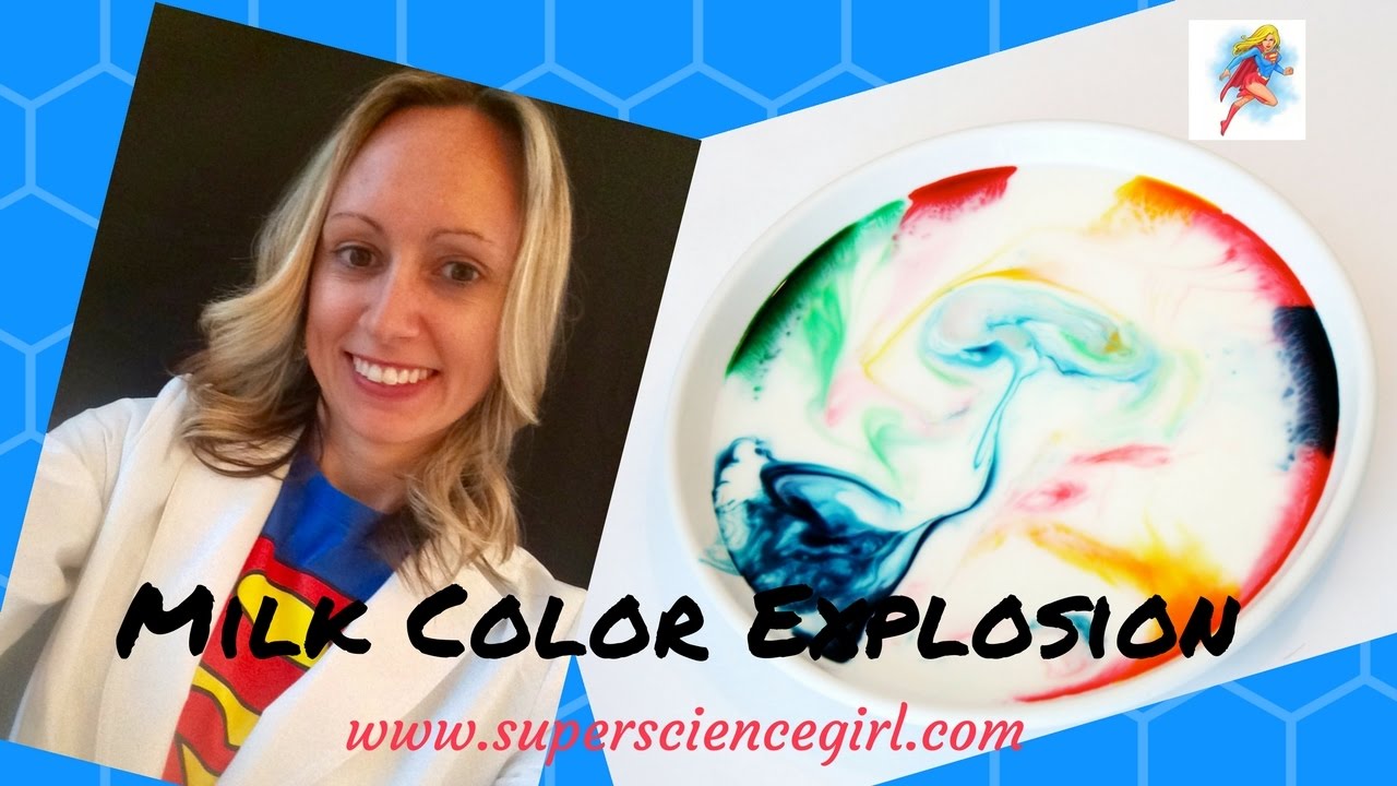 How to Make the Best Color Explosion ~ Science Experiment for Children